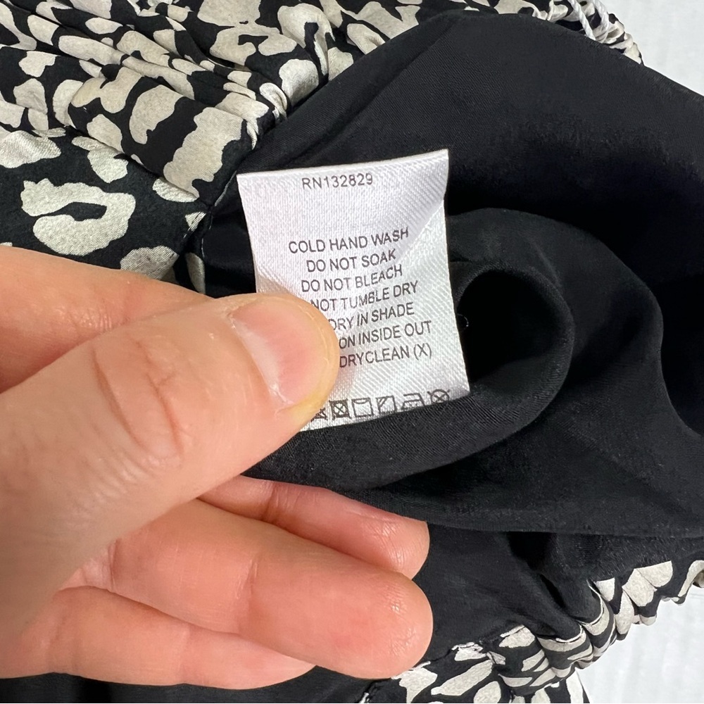 NWT Lovers + Friends Macie Pants In Black Leopard Size Small - Picture 9 of 10